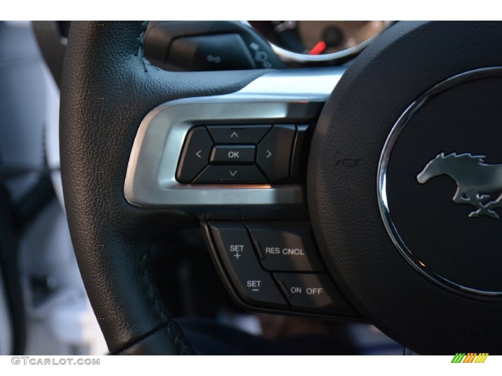 2015 Mustang GT Premium Coupe - Oxford White / Dark Saddle photo #21