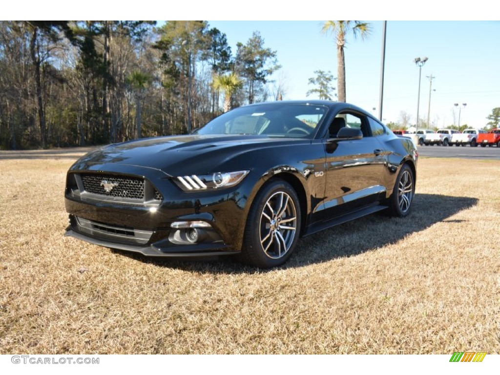 2015 Mustang GT Premium Coupe - Black / Ebony photo #1