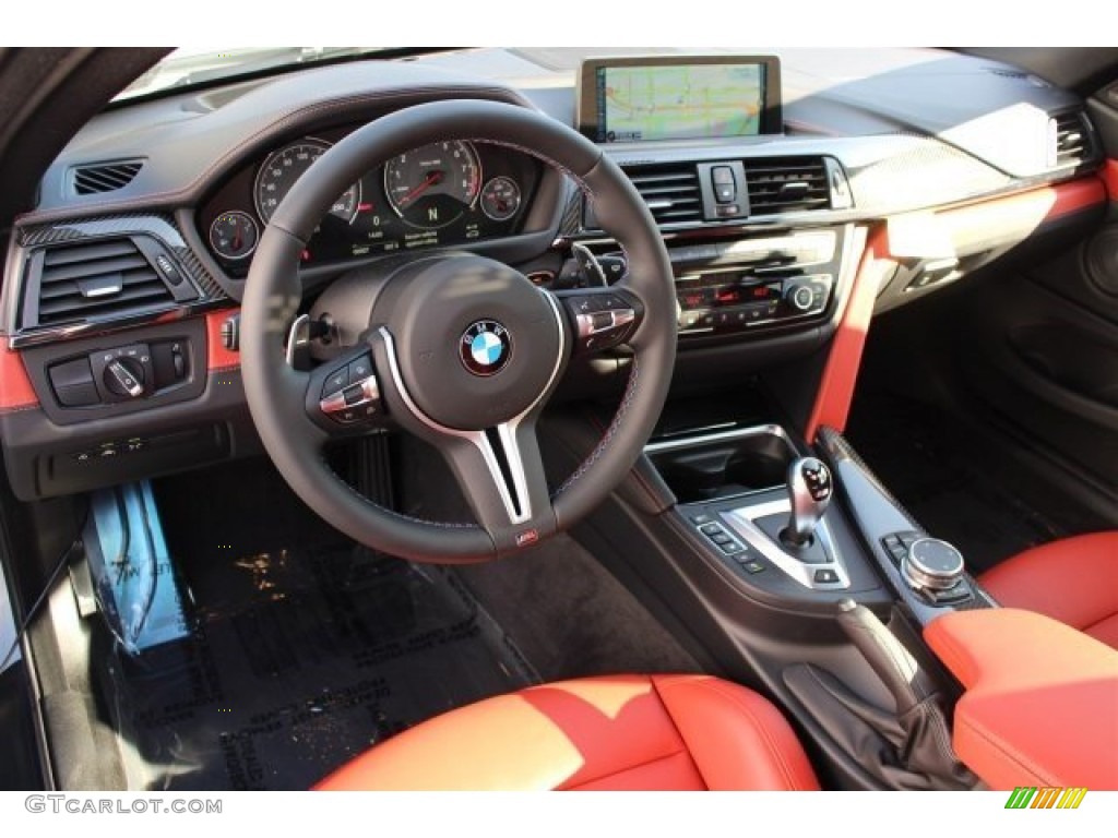Sakhir Orange/Black Interior 2015 BMW M4 Coupe Photo #100589978