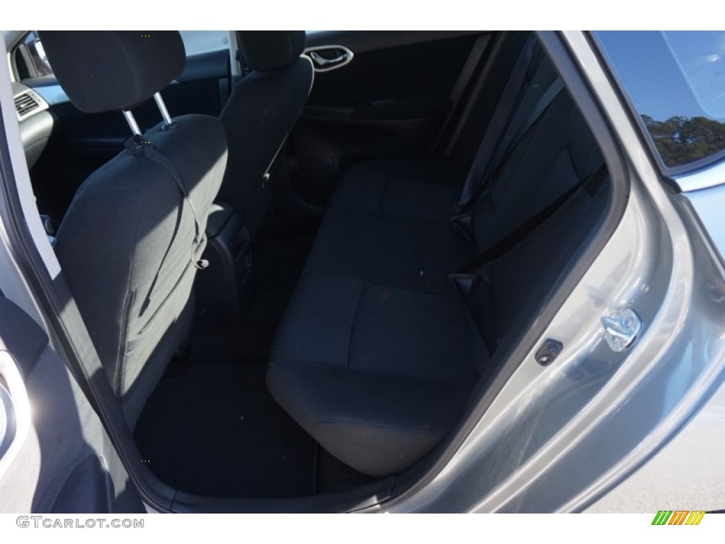 2014 Sentra SV - Brilliant Silver / Charcoal photo #12