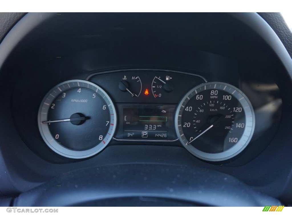 2014 Sentra SV - Brilliant Silver / Charcoal photo #16