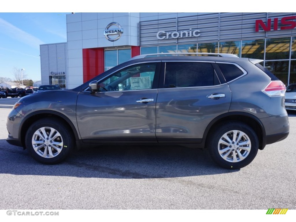 2015 Rogue SV - Gun Metallic / Charcoal photo #2