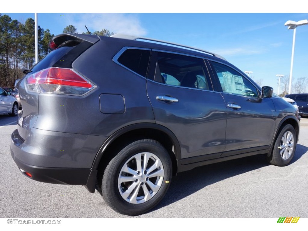 2015 Rogue SV - Gun Metallic / Charcoal photo #4