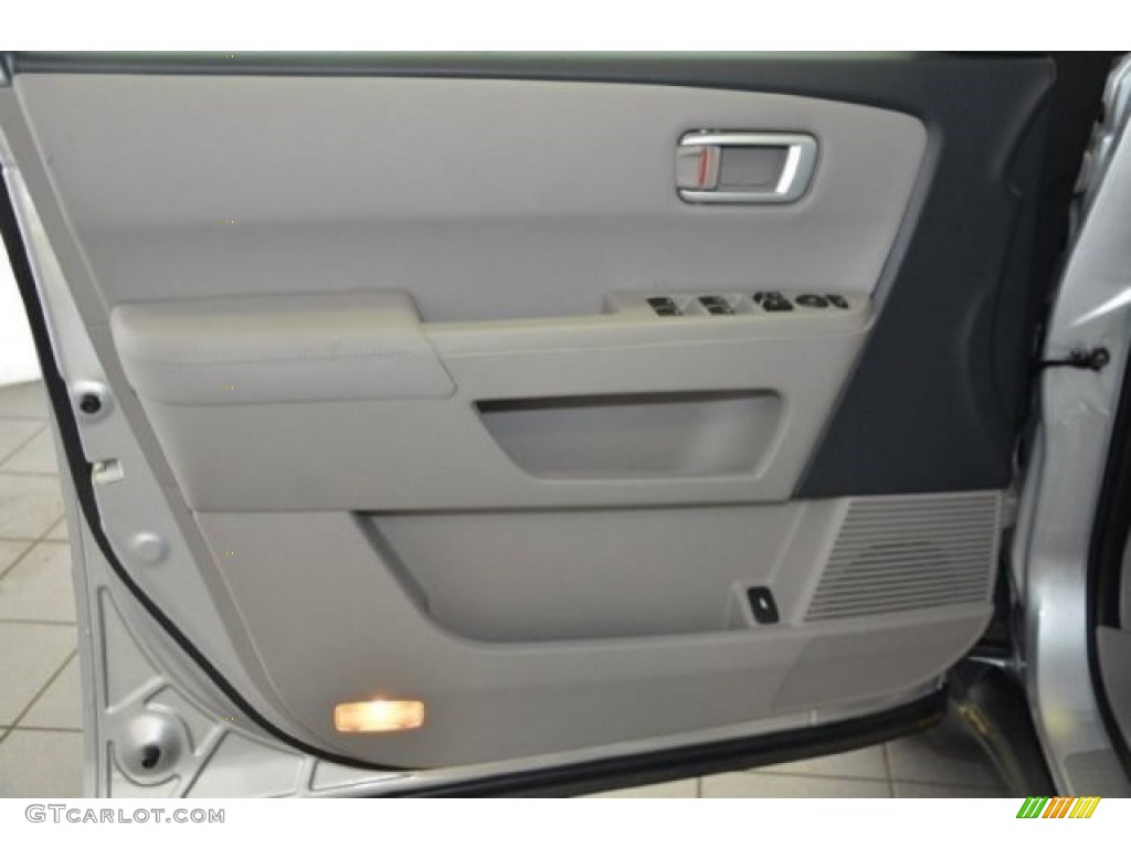 2015 Pilot EX-L - Alabaster Silver Metallic / Gray photo #8