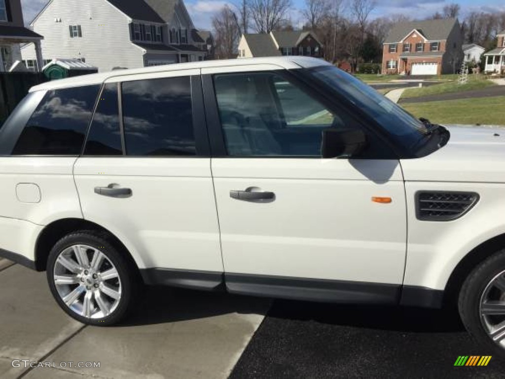2008 Range Rover Sport Supercharged - Alaska White / Ivory photo #2