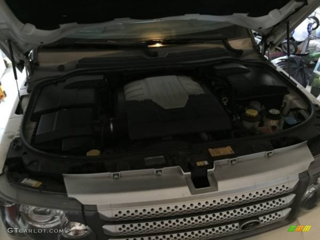 2008 Range Rover Sport Supercharged - Alaska White / Ivory photo #4