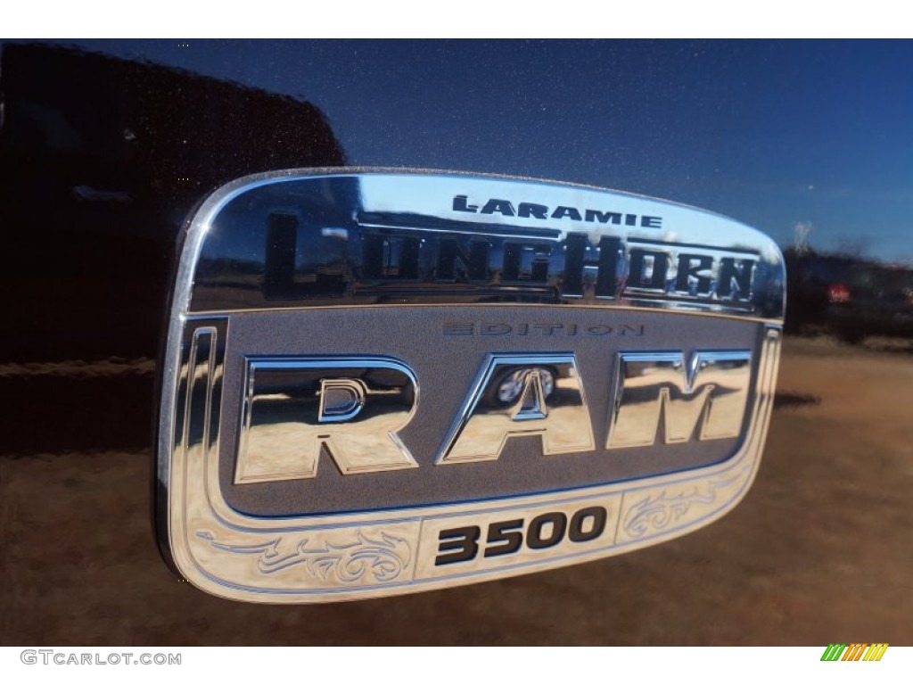 2015 3500 Laramie Longhorn Crew Cab Dual Rear Wheel - Western Brown / Canyon Brown/Light Frost Beige photo #5