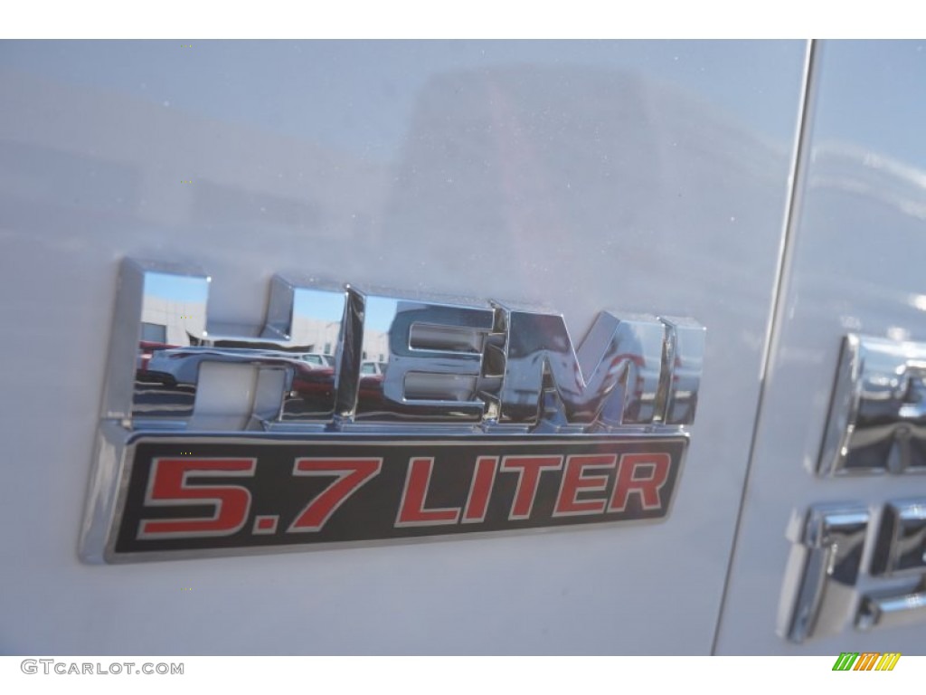 2015 1500 Laramie Crew Cab - Bright White / Black photo #6