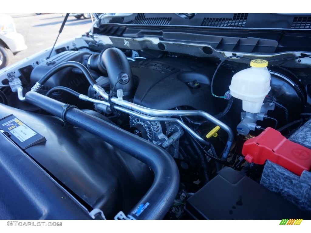 2015 1500 Laramie Crew Cab - Bright White / Black photo #9