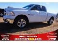 2015 Bright White Ram 1500 Big Horn Quad Cab  photo #1