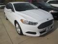 2015 Oxford White Ford Fusion SE  photo #1