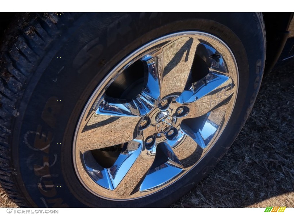 2015 1500 Big Horn Quad Cab - True Blue Pearl / Black/Diesel Gray photo #5