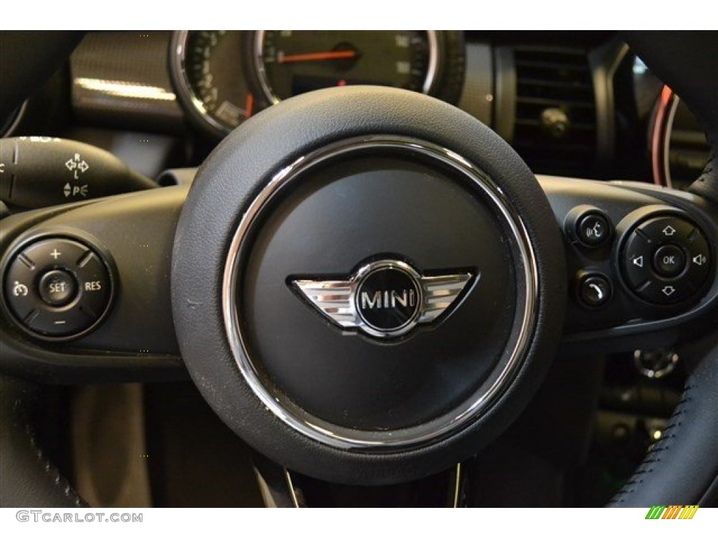 2014 Cooper Hardtop - Iced Chocolate Metallic / Carbon Black photo #29