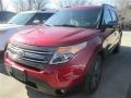 2015 Ruby Red Ford Explorer XLT  photo #5