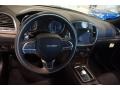 2015 Chrysler 300 Platinum Black Interior Steering Wheel Photo