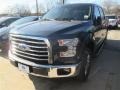 2015 Blue Jeans Metallic Ford F150 XLT SuperCrew  photo #4