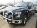 2015 Blue Jeans Metallic Ford F150 XLT SuperCrew  photo #15