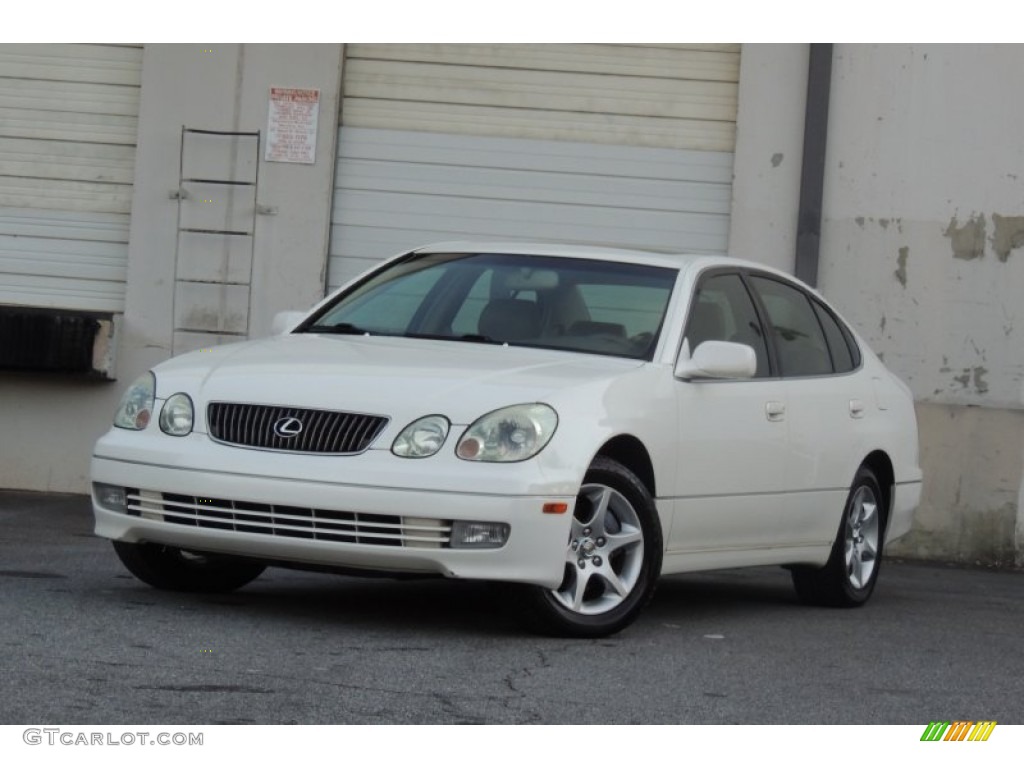 2005 GS 300 - Crystal White / Ivory photo #1