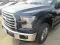 2015 Blue Jeans Metallic Ford F150 XLT SuperCrew  photo #52