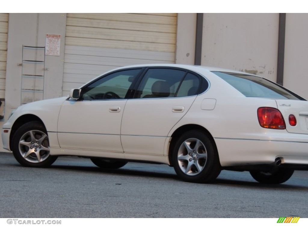 2005 GS 300 - Crystal White / Ivory photo #3