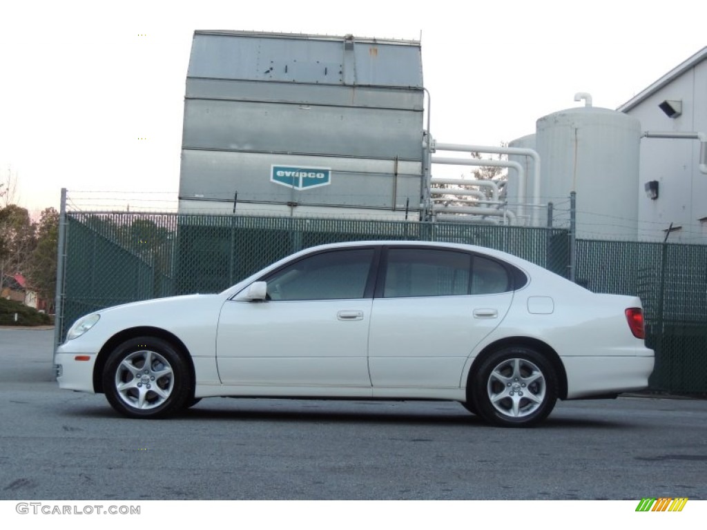 2005 GS 300 - Crystal White / Ivory photo #20