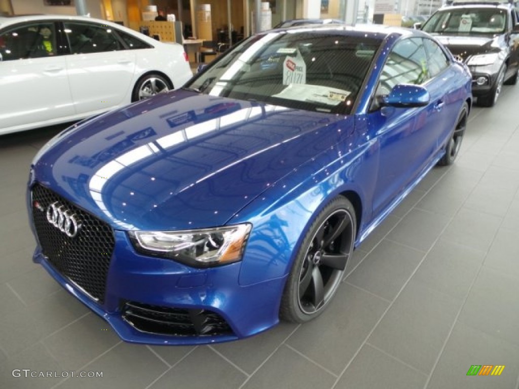 Sepang Blue Pearl 2015 Audi RS 5 Coupe quattro Exterior Photo #100597628