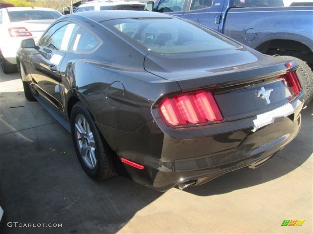 2015 Mustang V6 Coupe - Black / Ebony photo #5