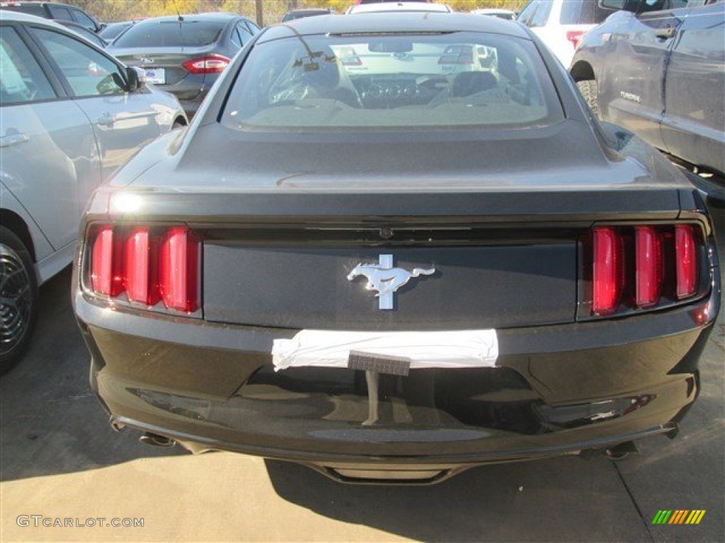 2015 Mustang V6 Coupe - Black / Ebony photo #6