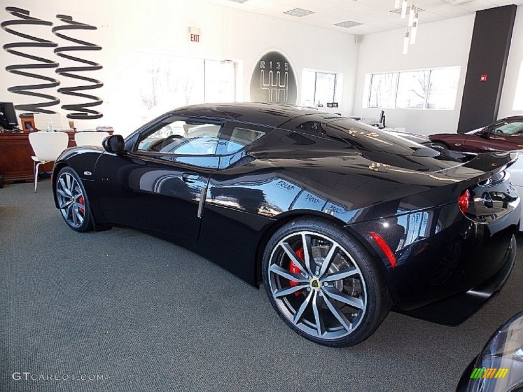 Motorsport Black 2014 Lotus Evora S 2+2 Exterior Photo #100598465