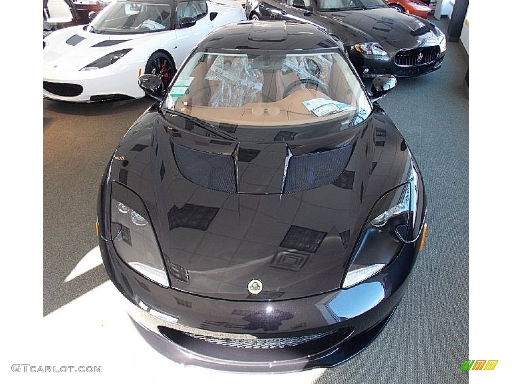 Motorsport Black 2014 Lotus Evora S 2+2 Exterior Photo #100598594