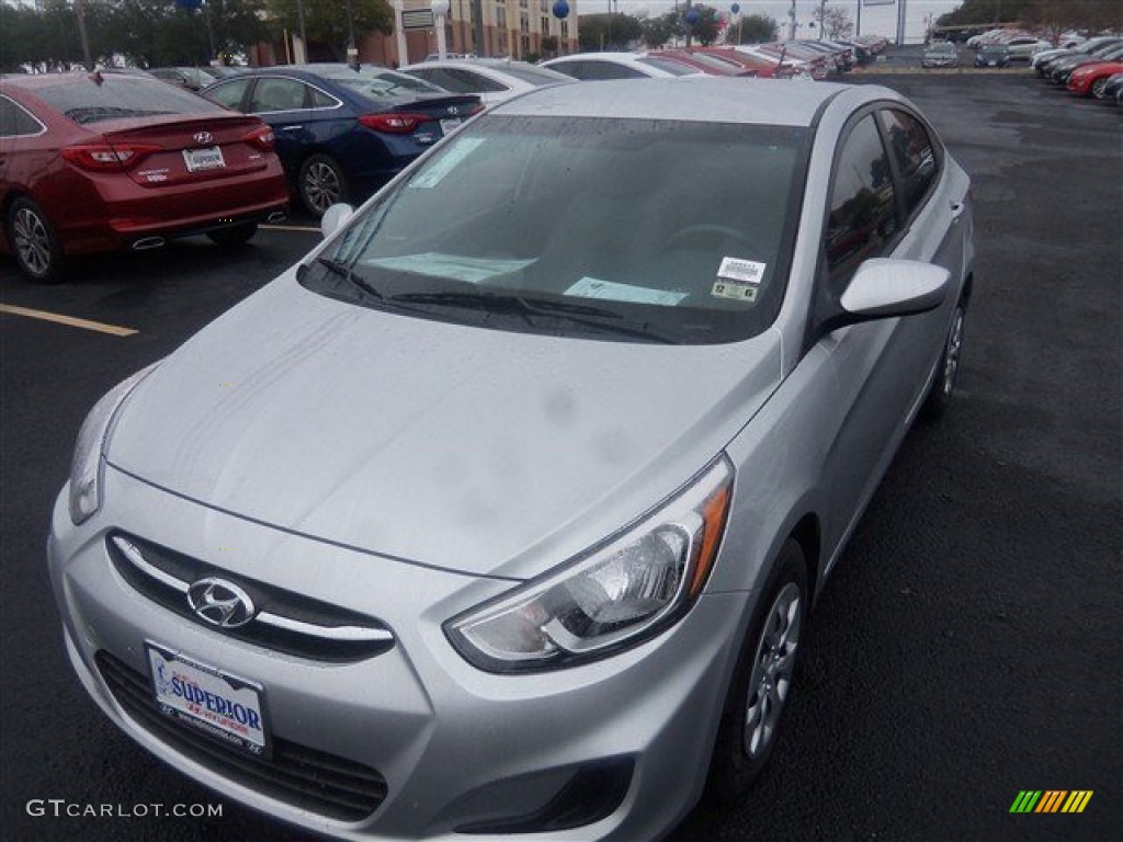 2015 Accent GLS - Ironman Silver / Gray photo #3