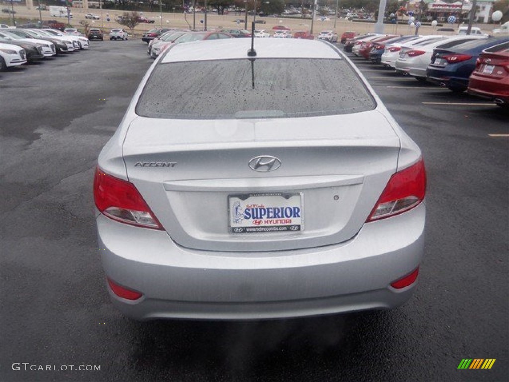 2015 Accent GLS - Ironman Silver / Gray photo #7