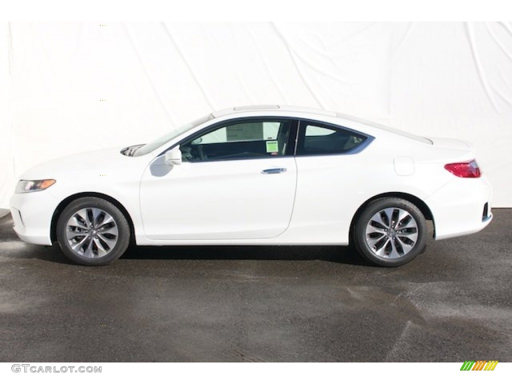 2015 Accord EX Coupe - White Orchid Pearl / Ivory photo #4