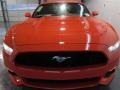 2015 Competition Orange Ford Mustang EcoBoost Premium Coupe  photo #2