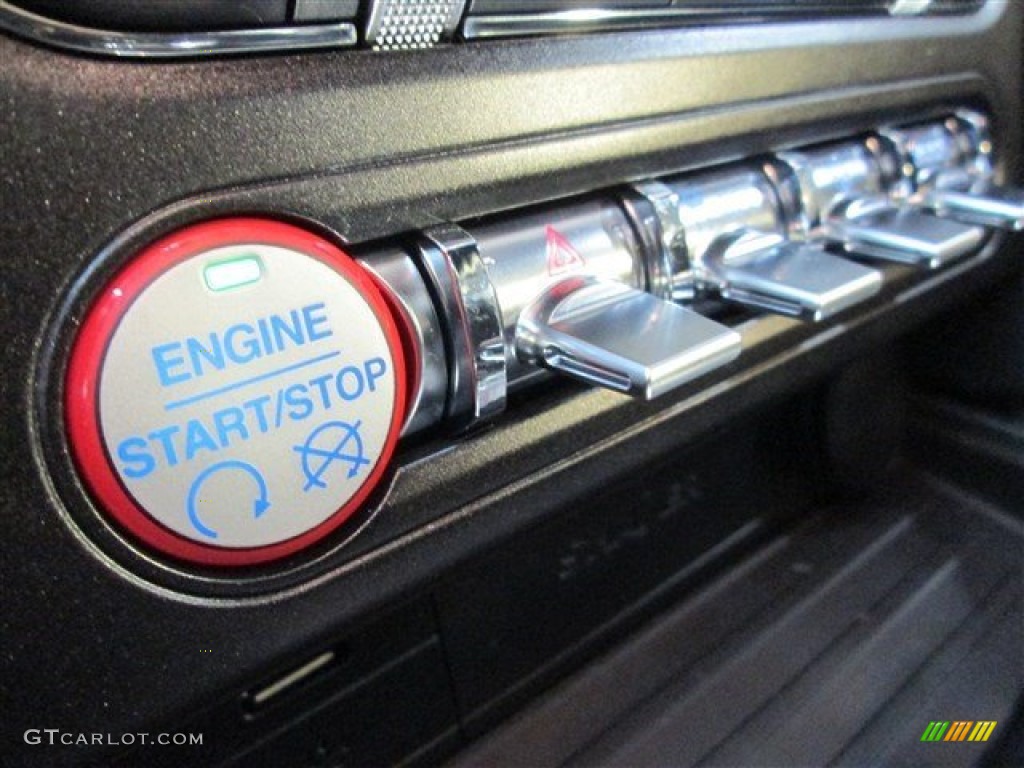 2015 Mustang EcoBoost Premium Coupe - Competition Orange / Ebony photo #21