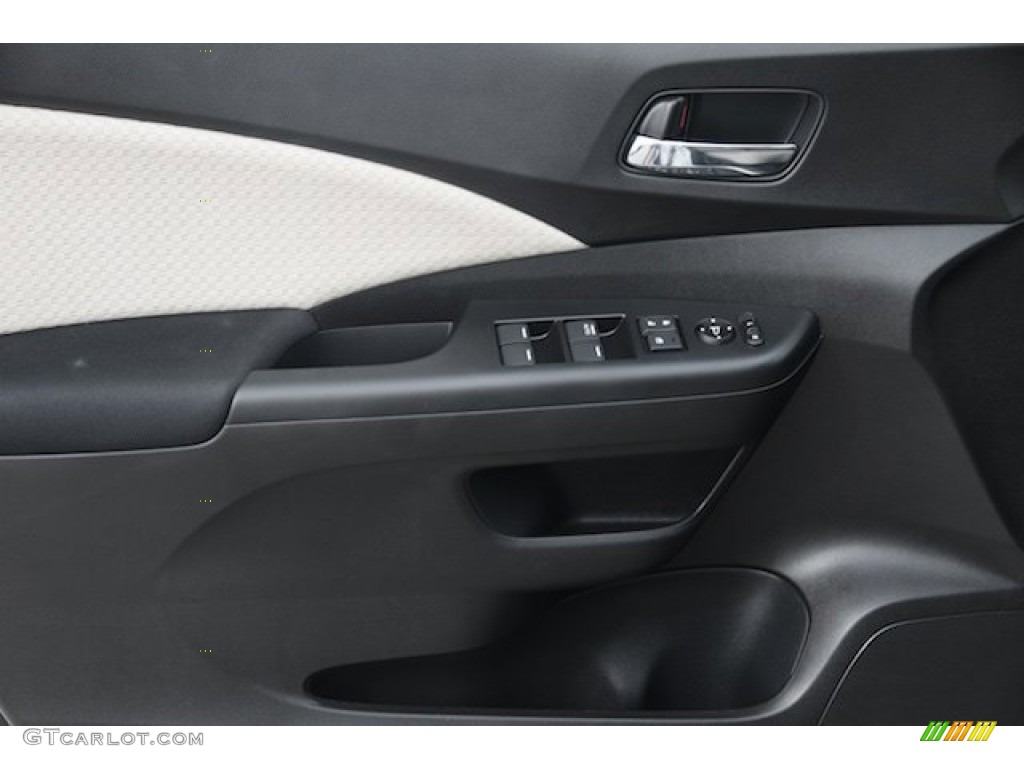 2015 CR-V EX - White Diamond Pearl / Beige photo #8