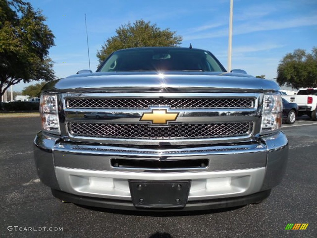 2013 Silverado 1500 LT Crew Cab - Woodland Green / Light Titanium/Dark Titanium photo #13