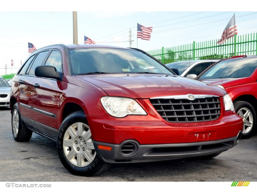 Inferno Red Crystal Pearl Chrysler Pacifica