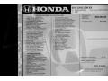 2015 Honda Civic EX Coupe Window Sticker