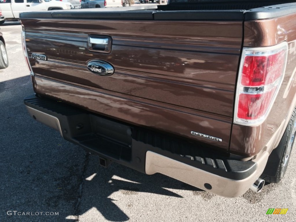 2011 F150 Lariat SuperCab 4x4 - Golden Bronze Metallic / Pale Adobe photo #33