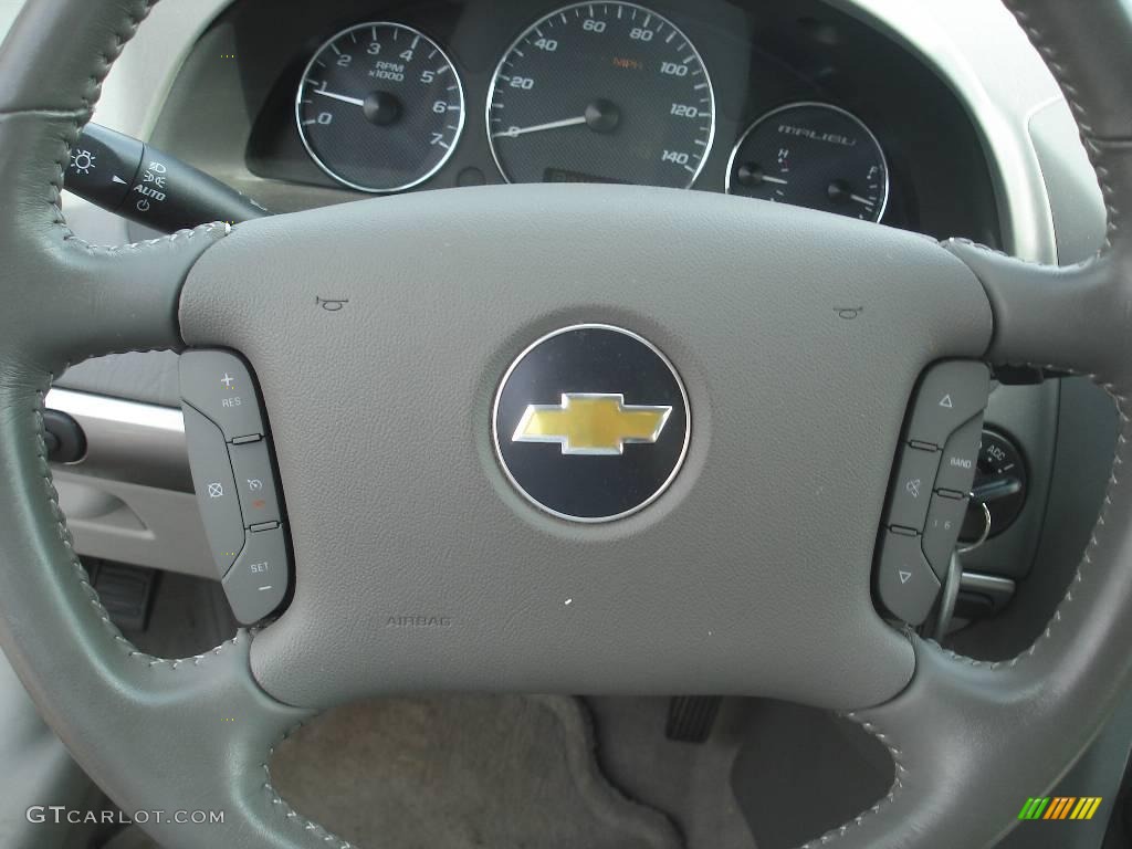 2006 Malibu LT Sedan - Sport Red Metallic / Titanium Gray photo #24