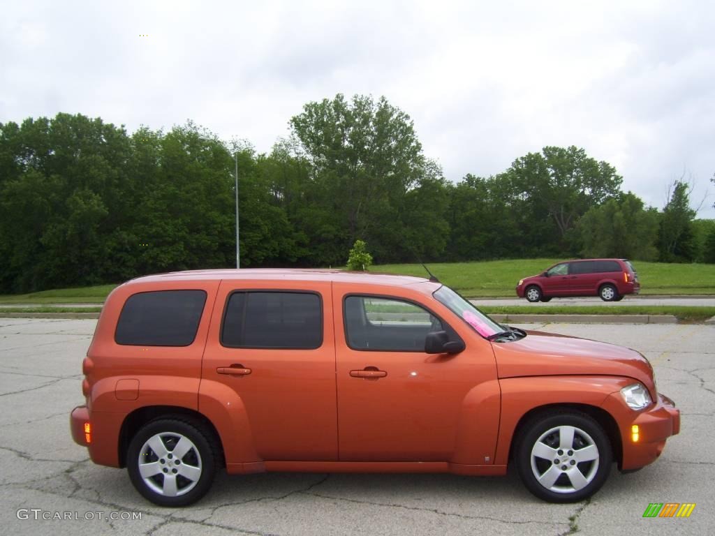 2008 HHR LS - Sunburst Orange II Metallic / Ebony Black photo #1