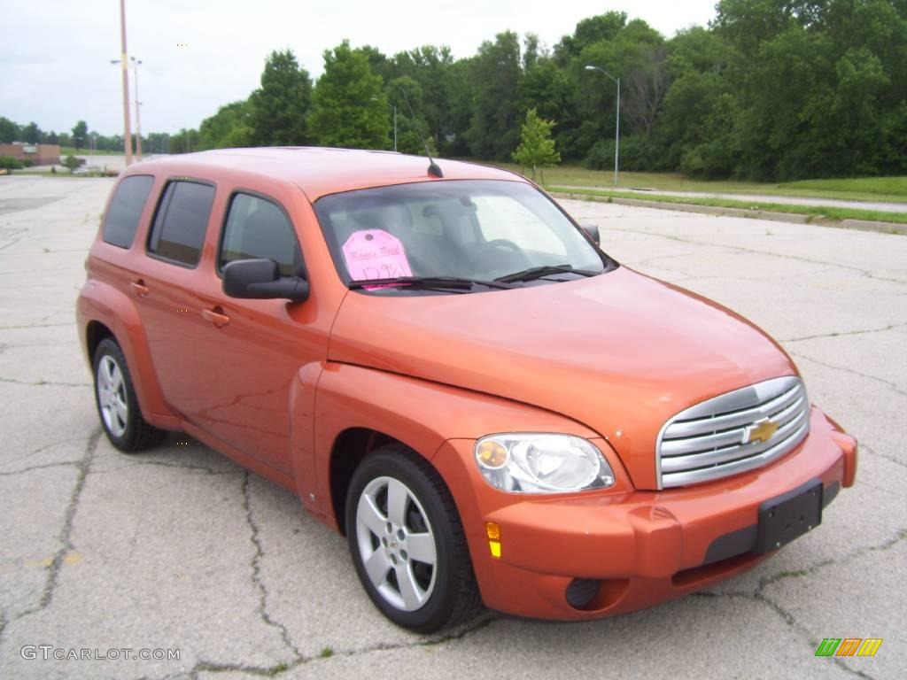 2008 HHR LS - Sunburst Orange II Metallic / Ebony Black photo #2