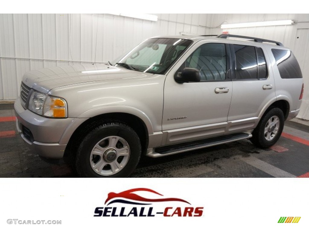 2002 Explorer Limited 4x4 - Mineral Grey Metallic / Midnight Grey photo #1