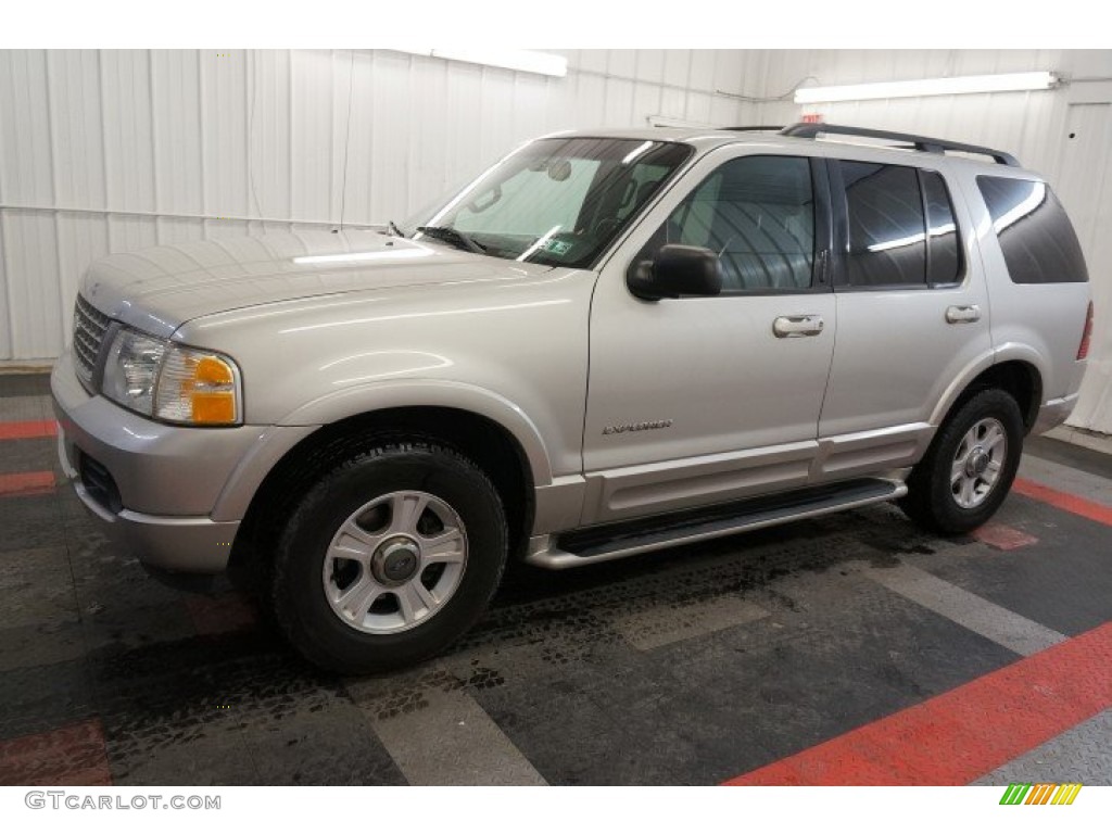 2002 Explorer Limited 4x4 - Mineral Grey Metallic / Midnight Grey photo #2