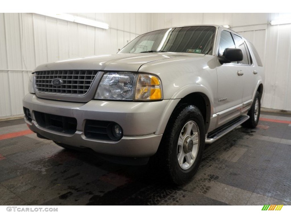 2002 Explorer Limited 4x4 - Mineral Grey Metallic / Midnight Grey photo #3