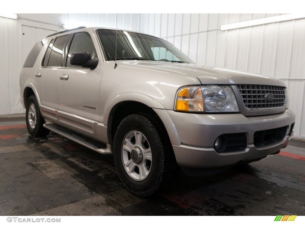 2002 Explorer Limited 4x4 - Mineral Grey Metallic / Midnight Grey photo #5