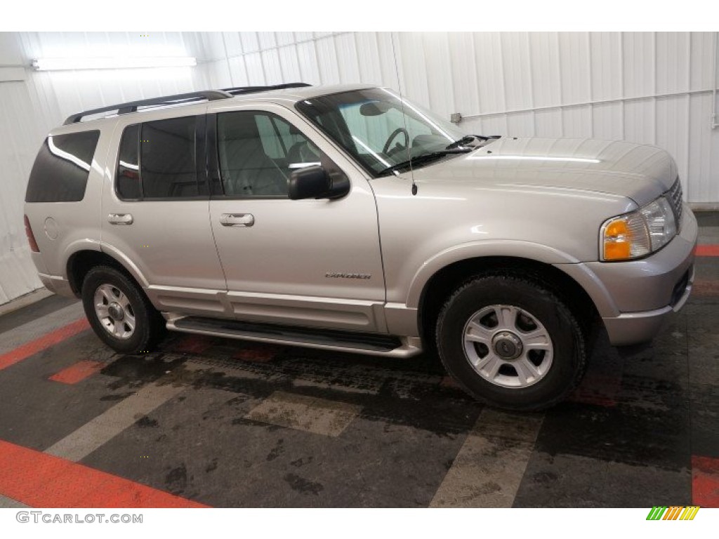 2002 Explorer Limited 4x4 - Mineral Grey Metallic / Midnight Grey photo #6