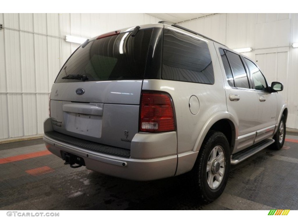 2002 Explorer Limited 4x4 - Mineral Grey Metallic / Midnight Grey photo #8