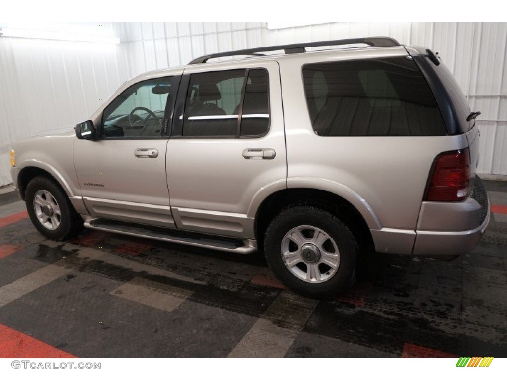 2002 Explorer Limited 4x4 - Mineral Grey Metallic / Midnight Grey photo #11